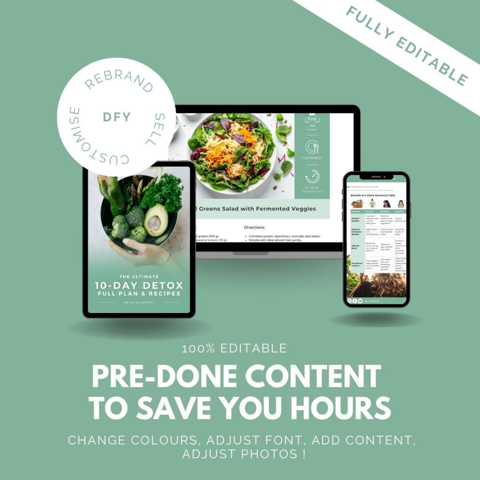 Comprehensive detox guide pages
